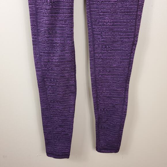 Calia Purple Heathered Mid-rise Cropped Leggings Size S - Picture 2 of 8